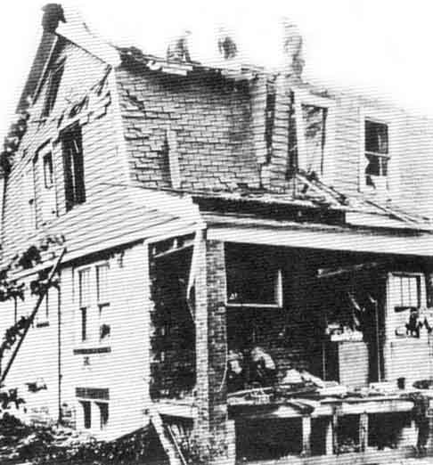 Photo 2 d'une maison endommage